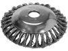 Yato döntött sodrott körkefe 150 x 25,4 mm fűkaszához, fűszegélyvágóhoz