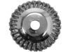 Yato döntött sodrott körkefe 150 x 25,4 mm fűkaszához, fűszegélyvágóhoz