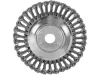 Yato döntött sodrott körkefe 200 x 25,4 mm fűkaszához, fűszegélyvágóhoz