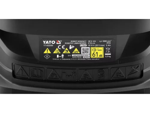 Yato fűnyíró robot 300 m2-ig
