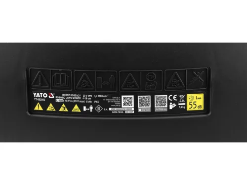 Yato robotfűnyíró 1000 m2-ig