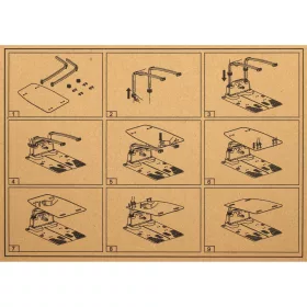   Yato fűnyíró robot garázs, YT-852091, YT-852092, YT-852093