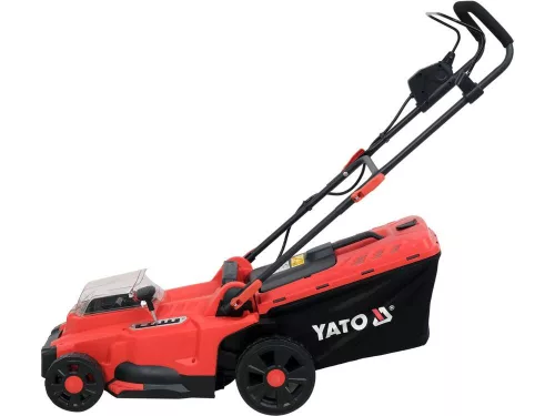 Yato akkus fűnyíró 2 x 18 V 370 mm (akksi és töltő nélkül)