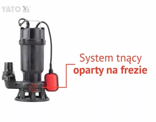 Yato elektromos szennyvíz szivattyú 750 W