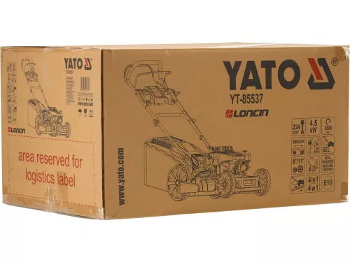 Yato önjáró benzines fűnyíró 560 mm