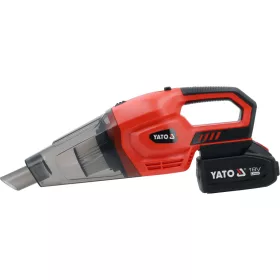 Yato akkus porszívó 18 V, 4Ah akkuval, töltővel