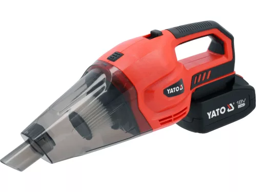 Yato akkus porszívó 18 V, 4Ah akkuval, töltővel