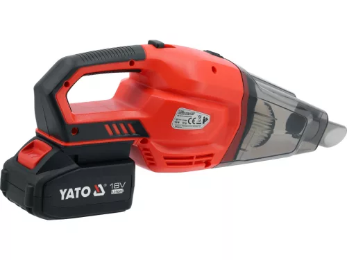 Yato akkus porszívó 18 V, 4Ah akkuval, töltővel