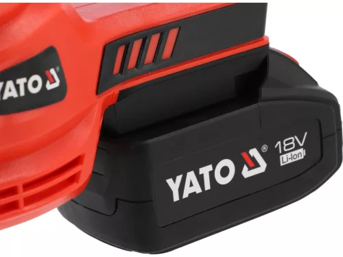Yato akkus porszívó 18 V, 4Ah akkuval, töltővel