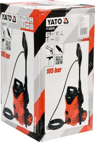 Yato elektromos magasnyomású mosó 1400W 105bar