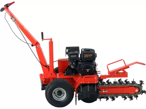 Yato benzinmotoros láncos kotró mélység 450 mm, motorhengerűrtartalom 196 cm3