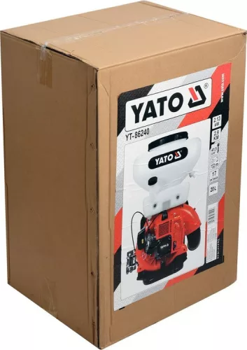 Yato benzines háti permetező 41,5 cm3 2,9 LE 20 liter