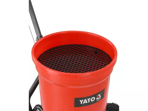 Yato műtrágya és fűmagszóró kocsi 25 l