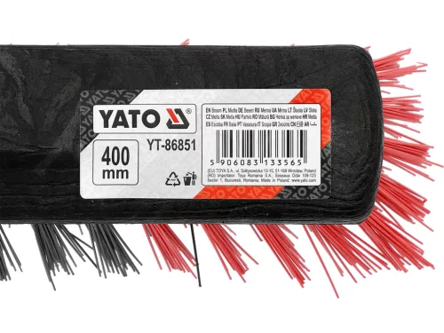 Yato utcaseprű 400 mm nyéllel
