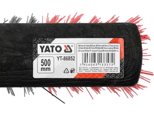 Yato utcaseprű 500mm nyéllel