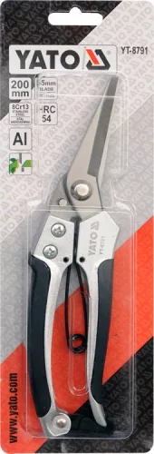 Yato metszőolló 200 mm inox alu nyél