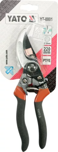 Yato metszőolló 210 mm teflon bevonattal