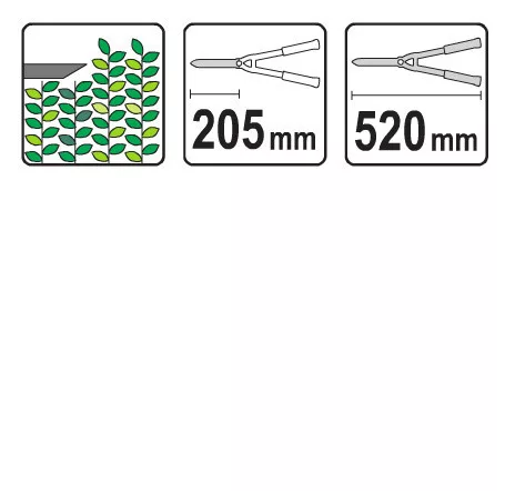 Yato sövényvágó olló 510 mm