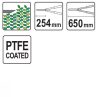 Yato sövényvágó olló 625 mm, erőszabályzóval