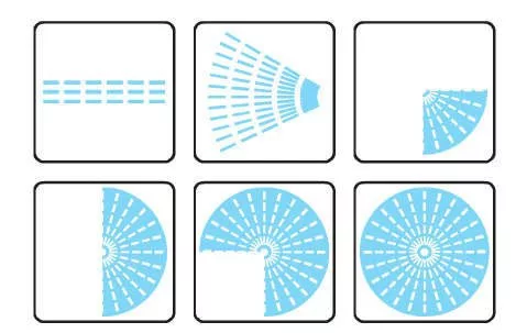 Yato állványos impulzus locsoló 6 funkció