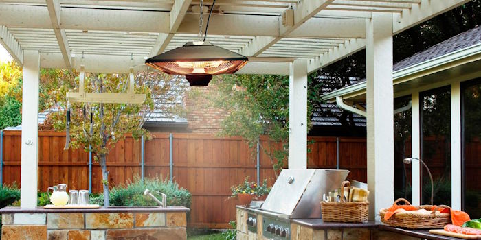 Yato kültéri hősugárzók - hatékony terasz és kültéri helyiség fűtés